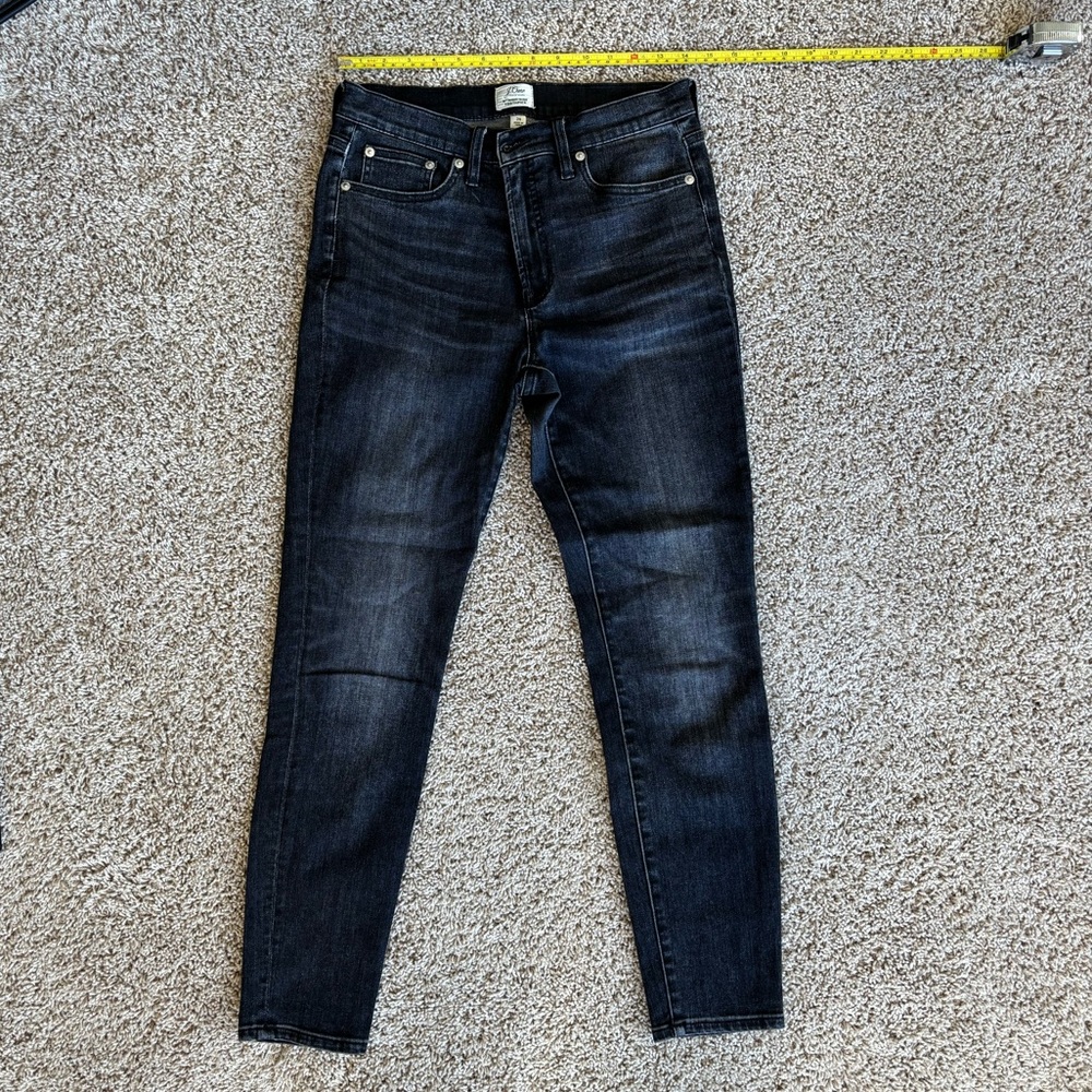 JCrew “toothpick” jeans